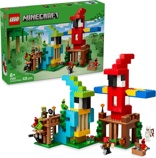 Lego Minecraft 21282 - Perchoir perroquets